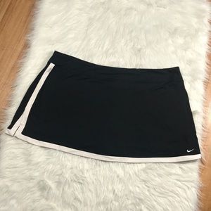 NIKE DRI-FIT Tennis Skort Black white EUC 3X